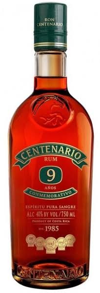 Ron Centenario Rum Conmemorativo 9 Year - 750ml