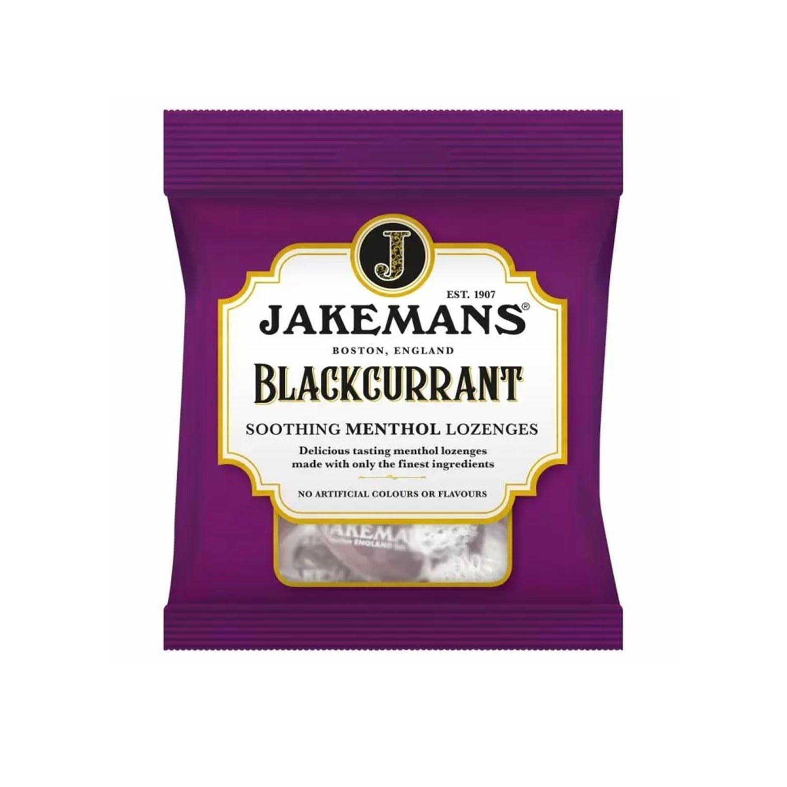 Jakemans Blackcurrant Lozengers 73g