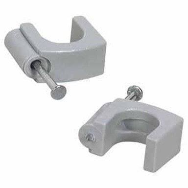 Gardner Bender Cable Staple - 7/16in, Plastic Coaxial