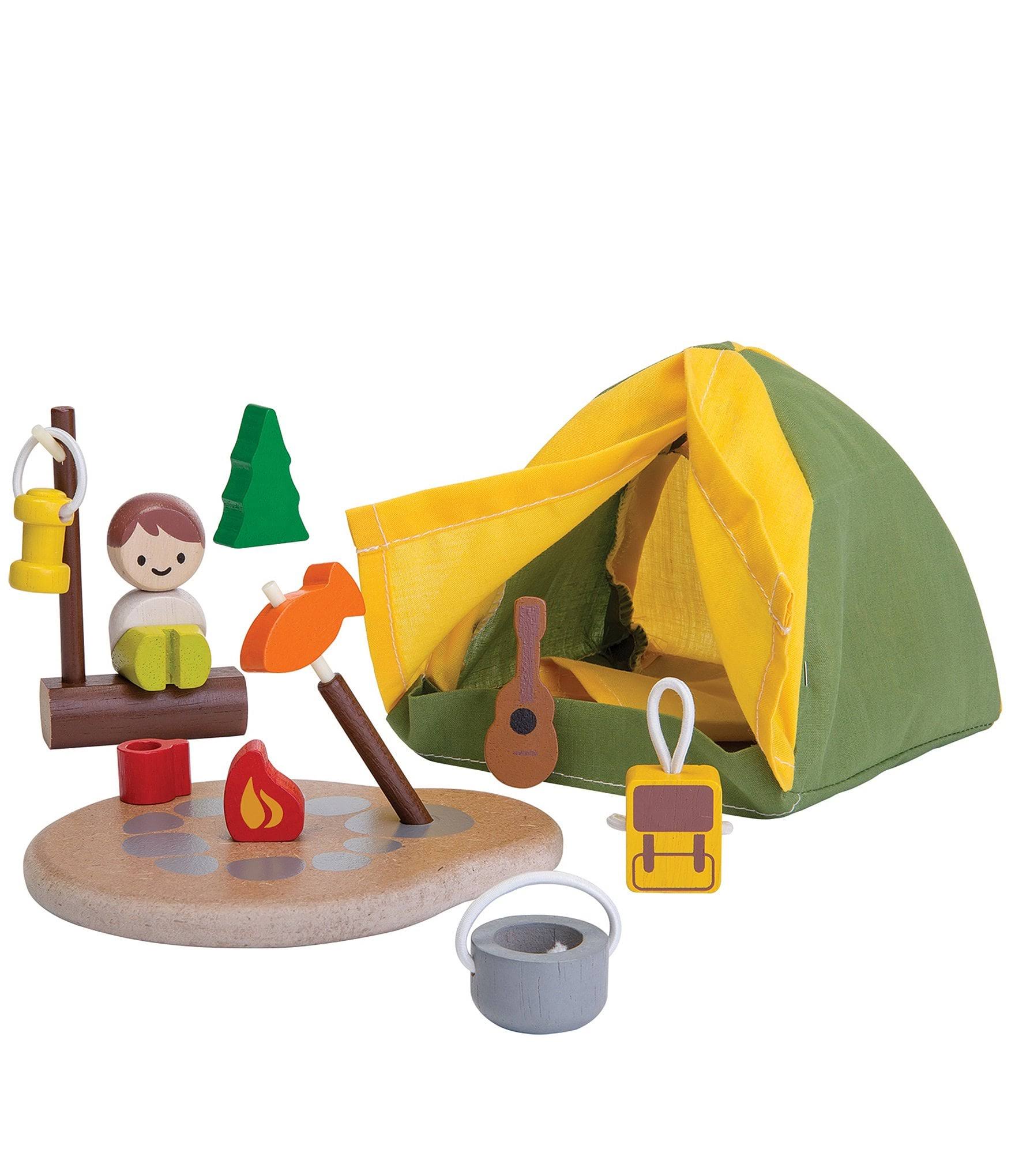 PlanToys PlanWold Camping Set - 12 Pieces