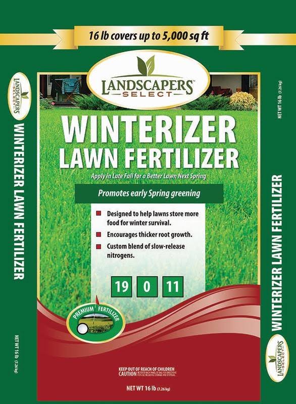 Landscapers Select 902733 Lawn Winterizer fertilizer, 16 LB Bag
