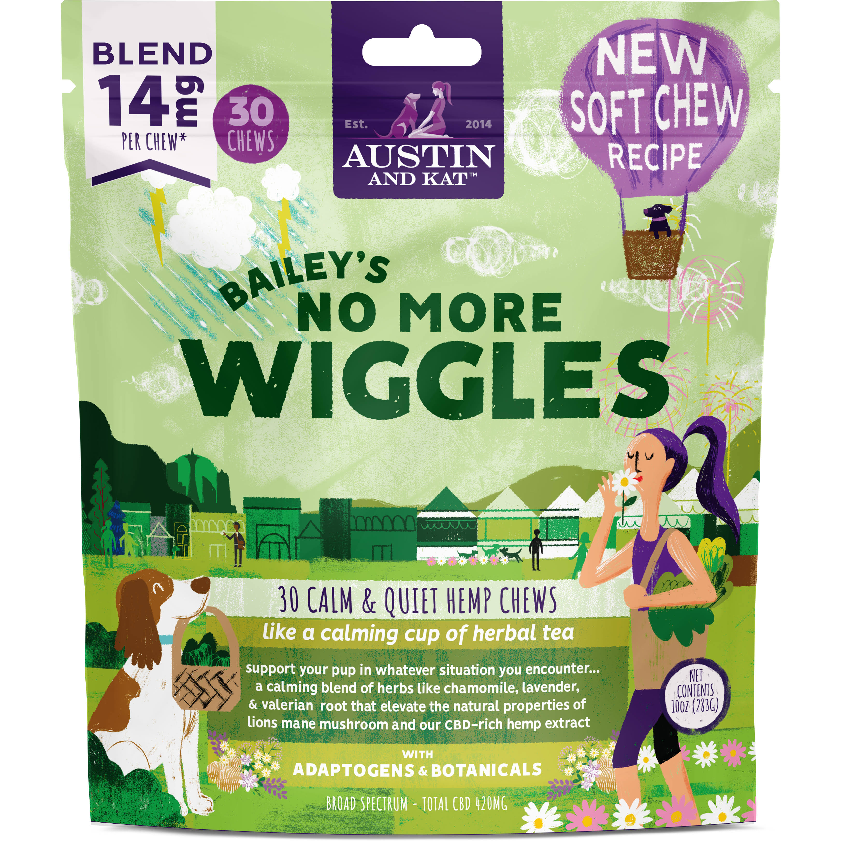 Austin and Kat Bailey's No More Wiggles Soft Chew