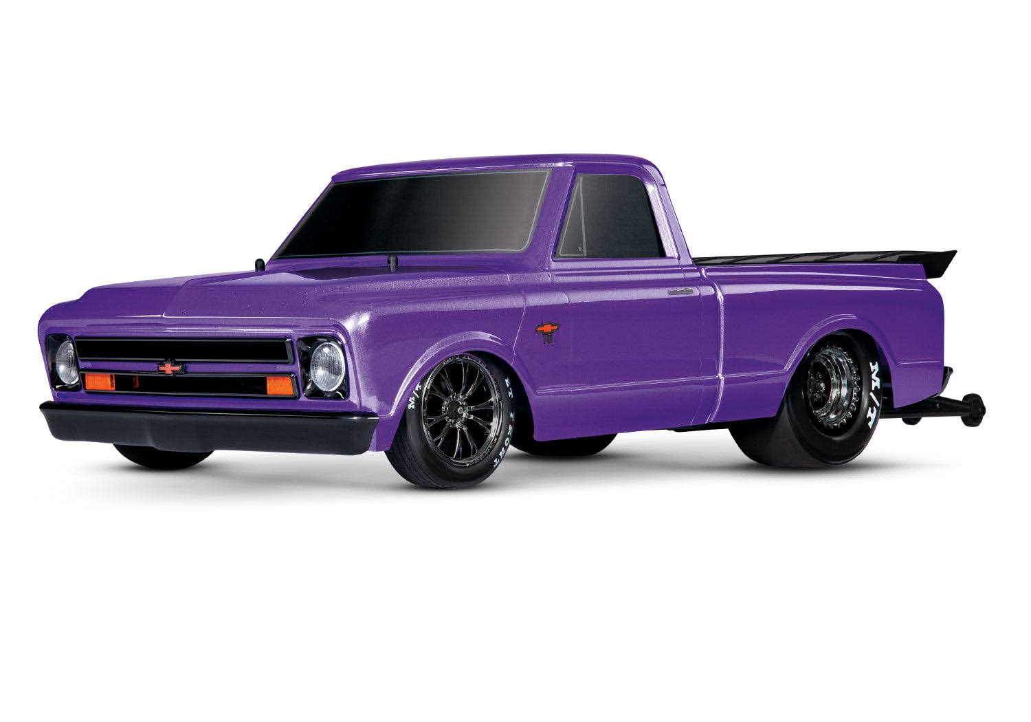 Traxxas 1967 Chevrolet C10 Drag Slash Purple