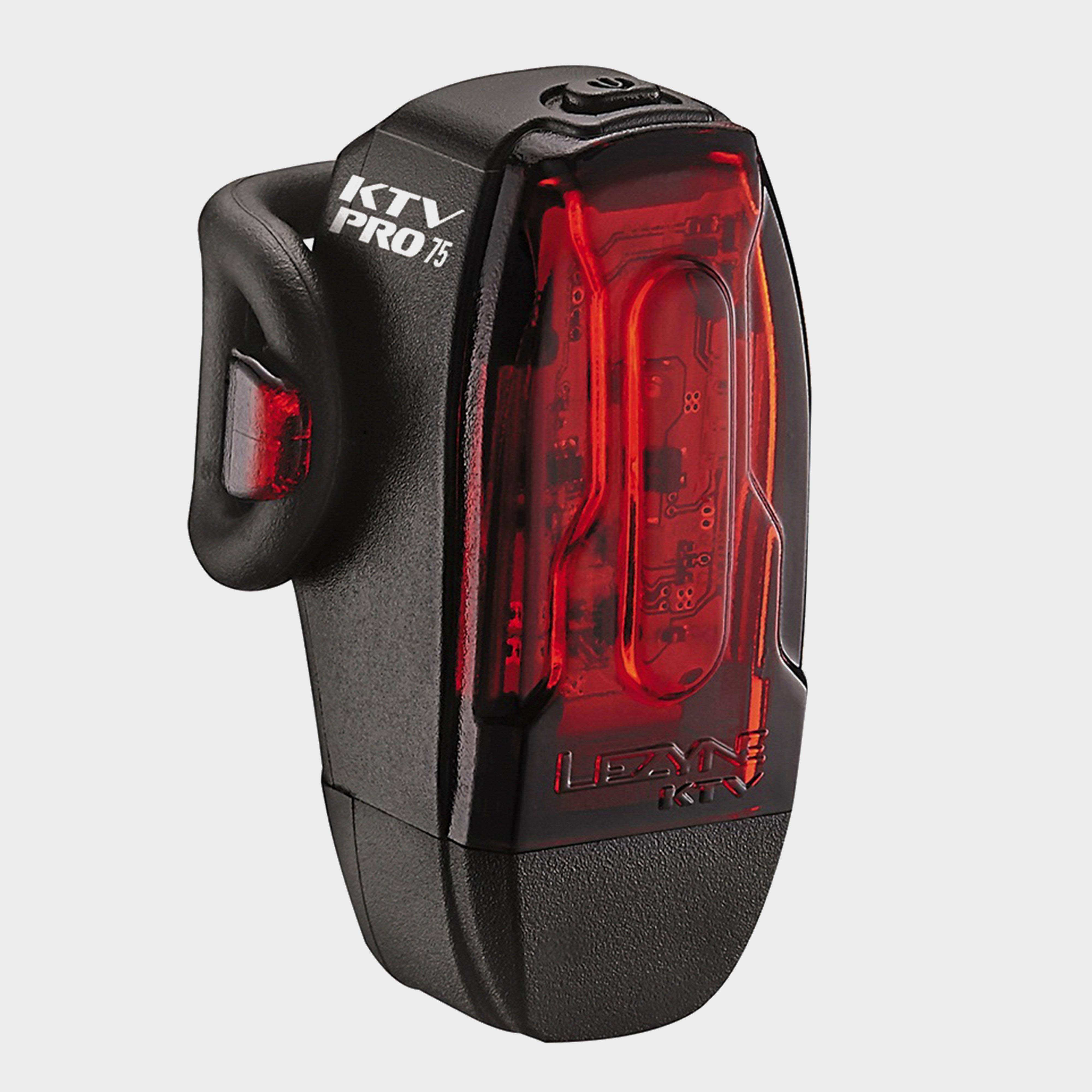 Lezyne KTV Drive Pro Rear Bike Cycling LED Light - Black