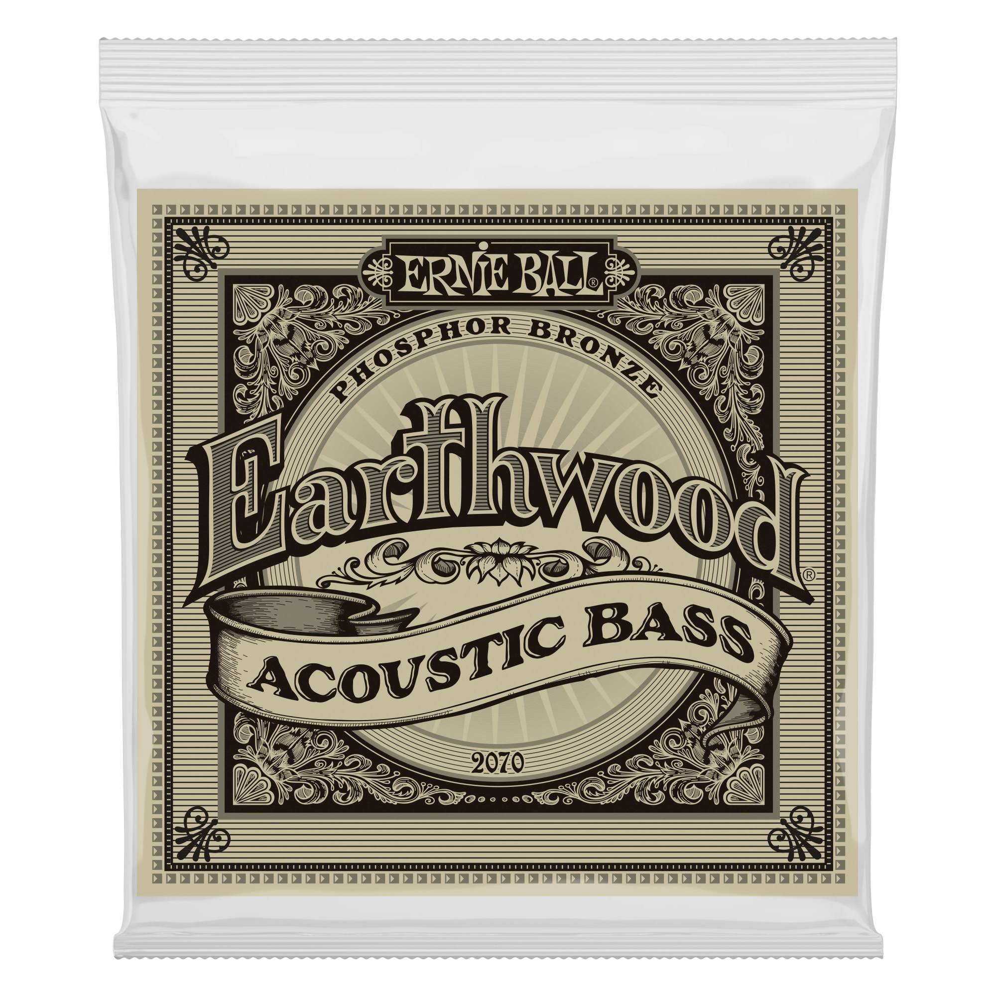 Ernie Ball Earthwood Phosphor Bronze Acoustic Bass Strings