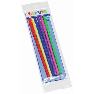 Tervis Tumbler Tervis Straws (Pack of 6) Colour: Multi 1"H X 3"D