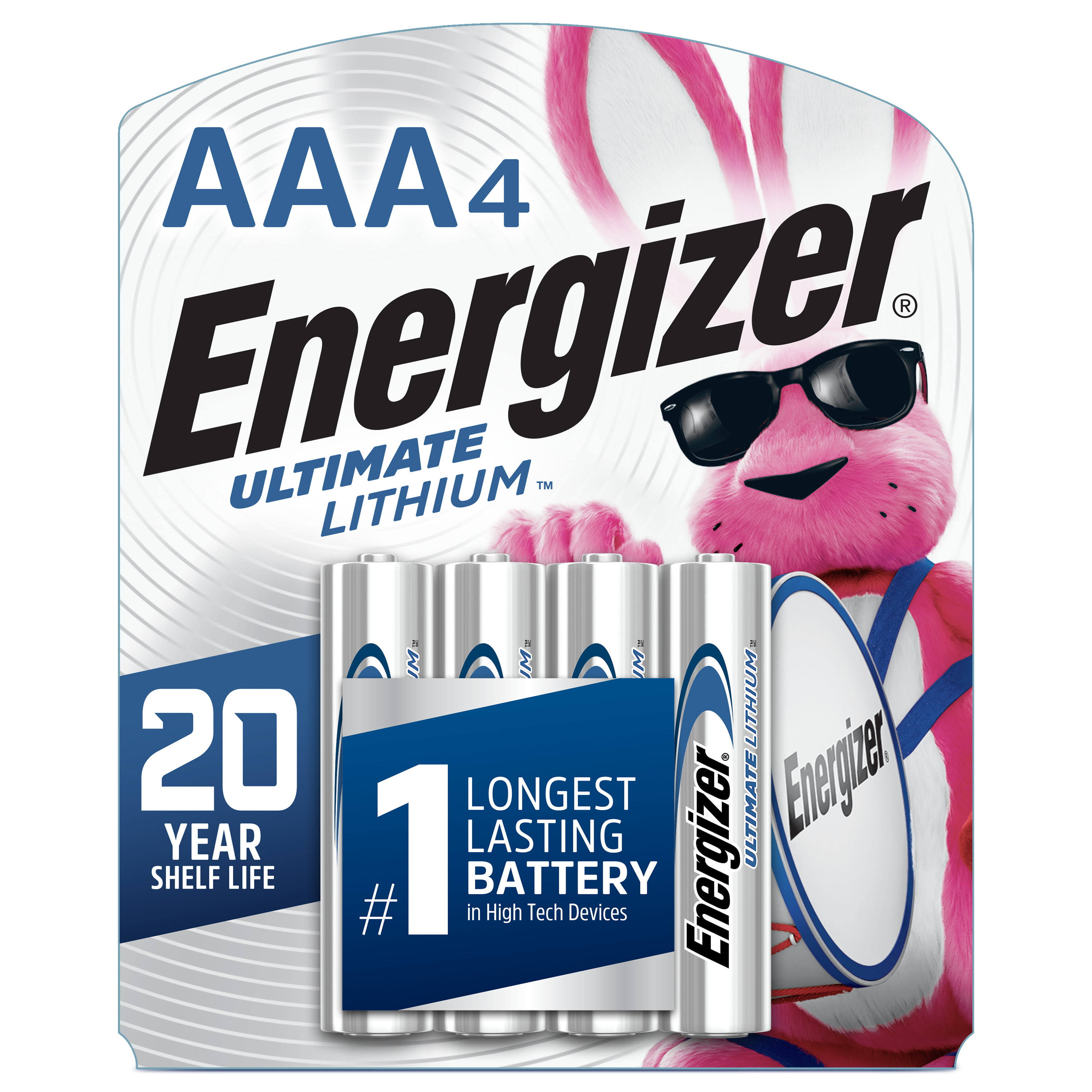 Energizer Ultimate Lithium AAA Lithium Batteries - 4pk