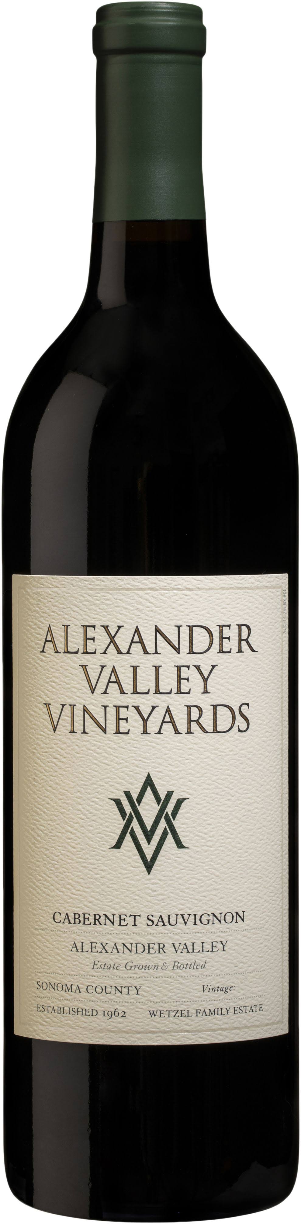 Alexander Valley Vineyards Cabernet Sauvignon, Sonoma County - 750 ml