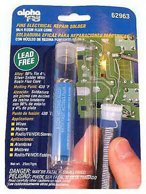 0.25-oz., .032-Diameter Lead-free Electrical Solder -AM62963