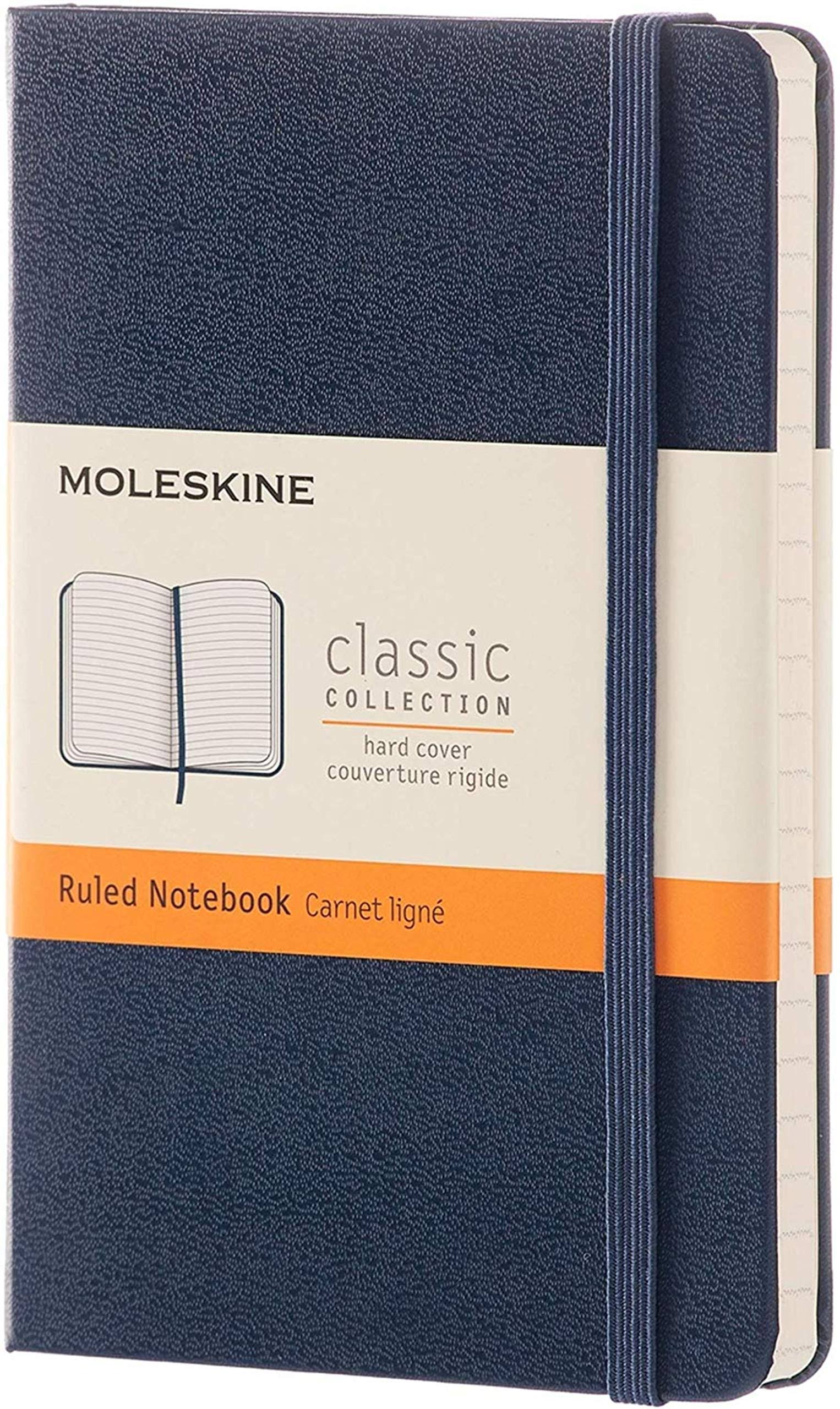 Moleskin Classic Collection Ruled Notebook - Blue