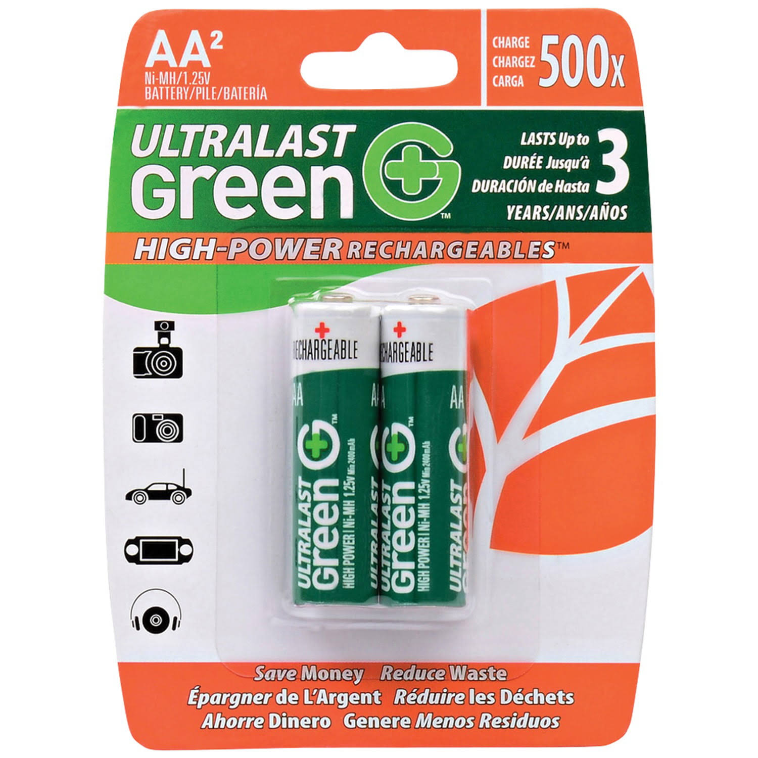 Ultralast Rechargeable Battery - AA