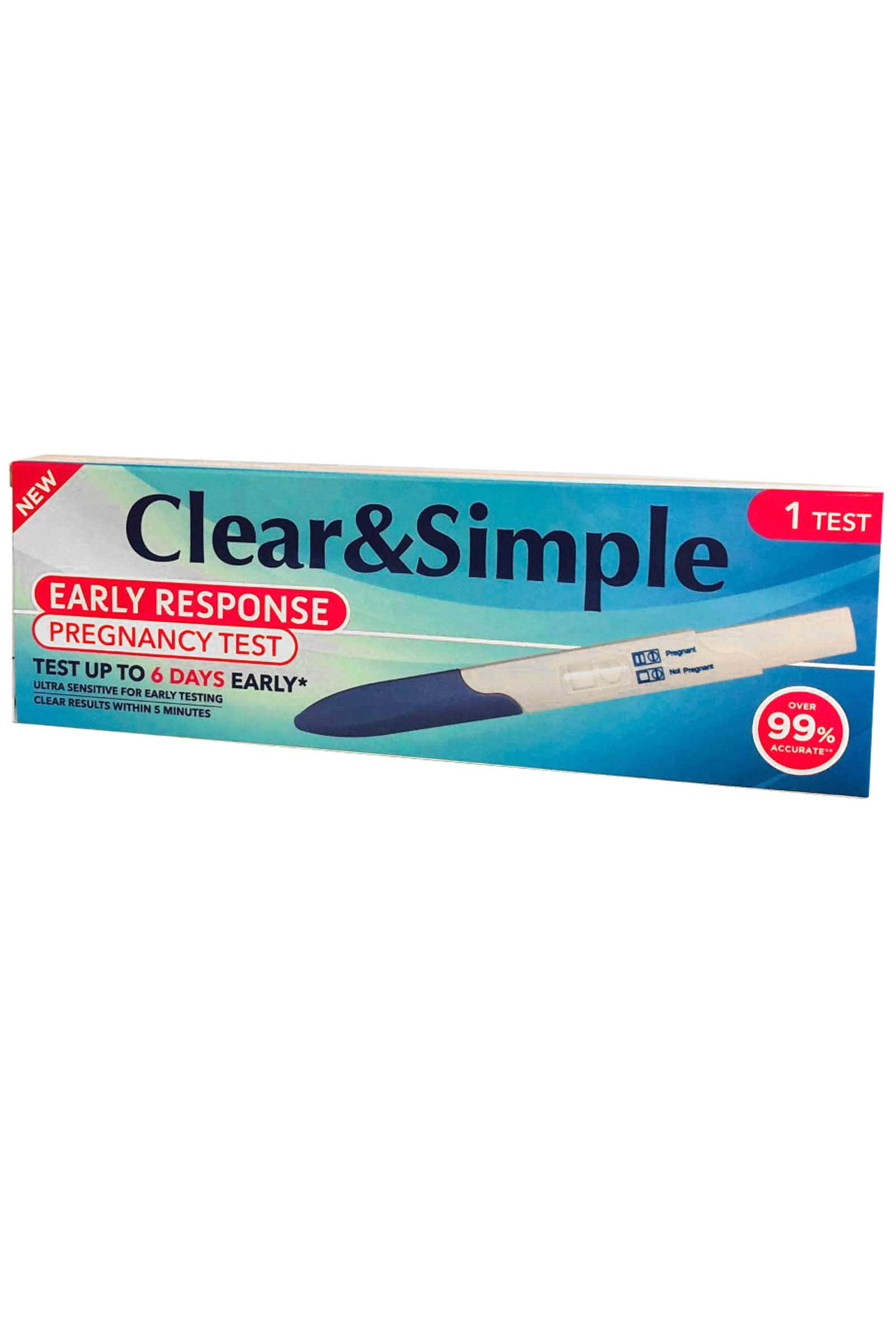 Clear & Simple Pregnancy Test - 1 Item