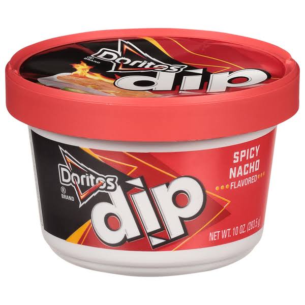 Doritos Dip, Spicy Nacho Flavored - 10 oz