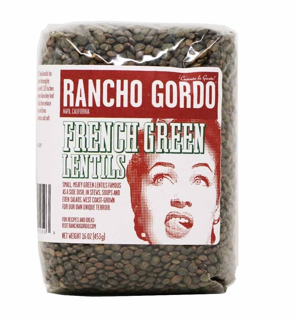 Rancho Gordo - French Green Lentils / 16 oz.