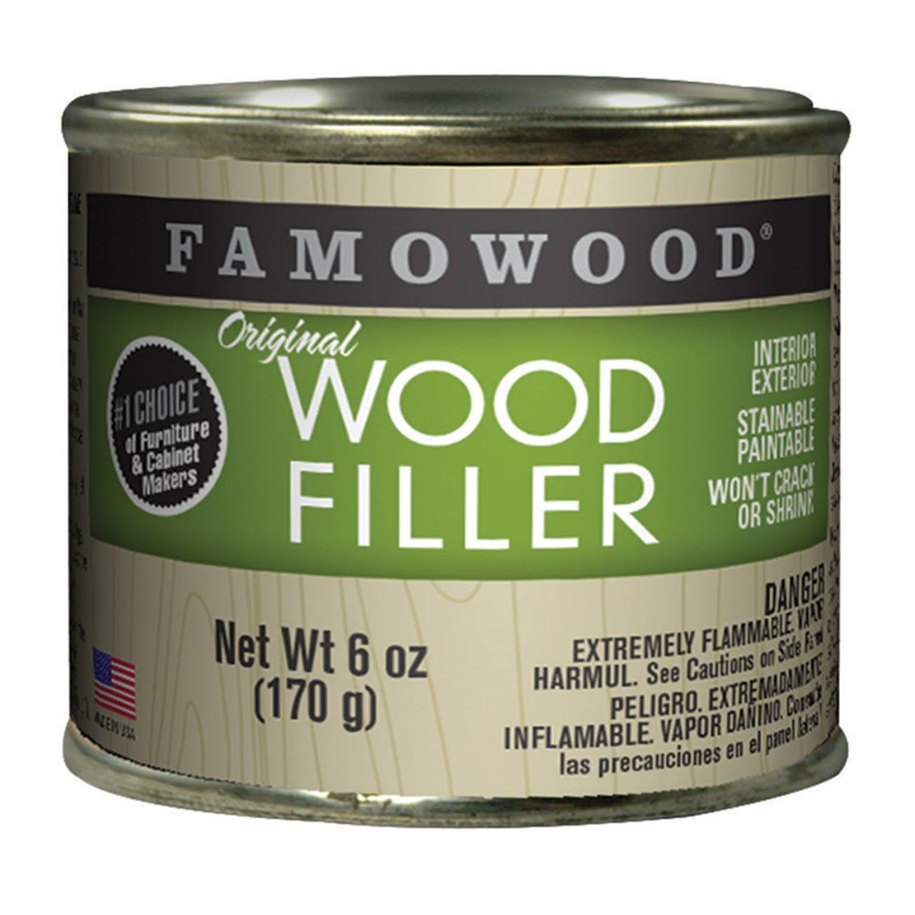 Famo Wood Original Wood Filler - 6oz
