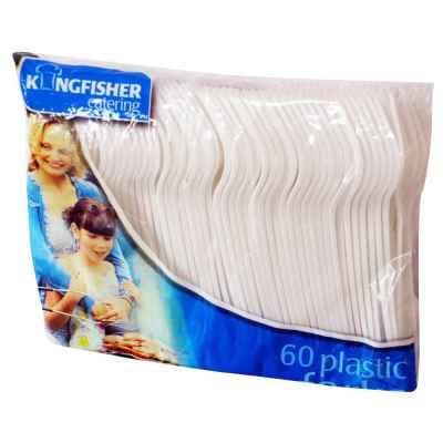 Kingfisher Plastic Forks - 60pk