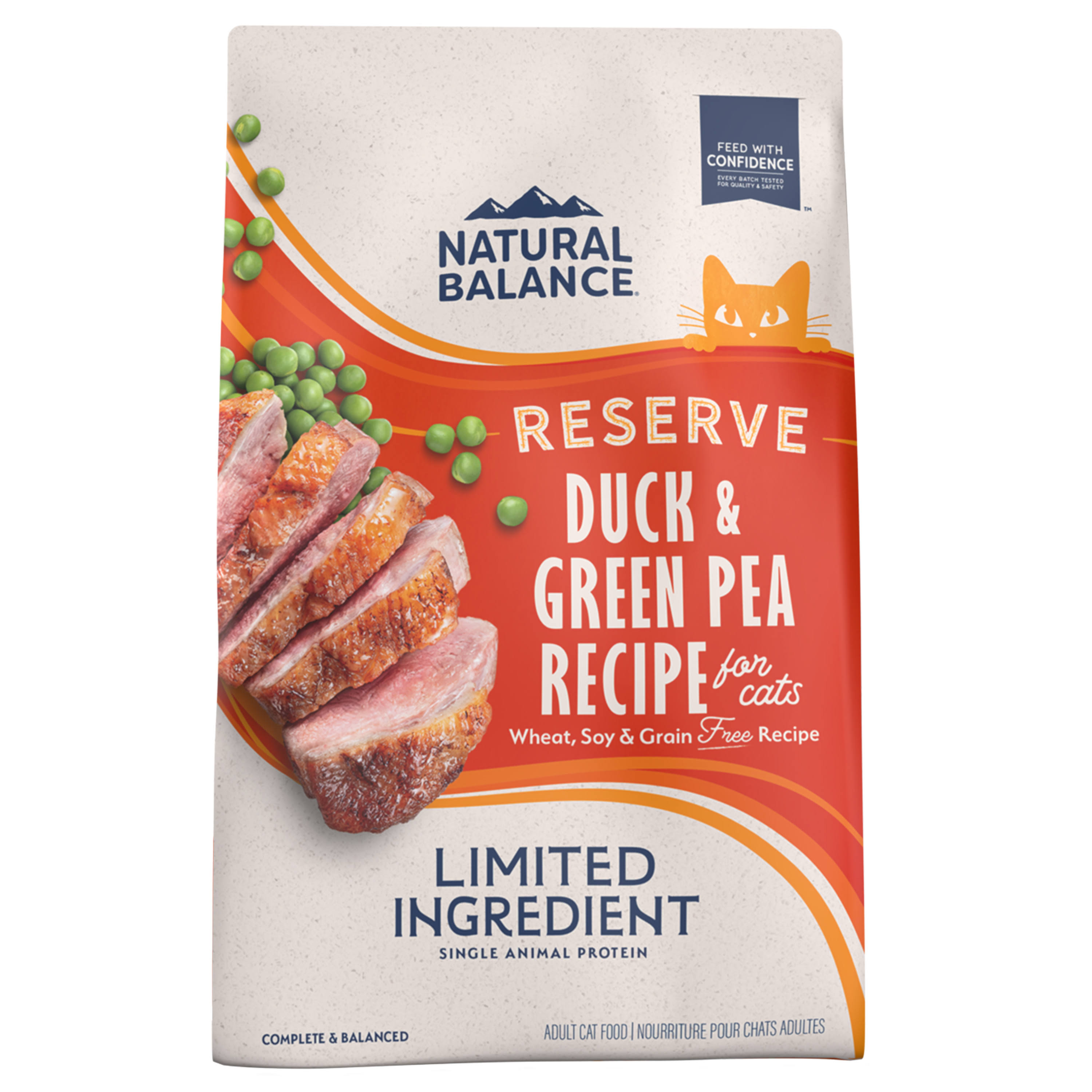 Natural Balance Cat Food - Green Pea and Duck