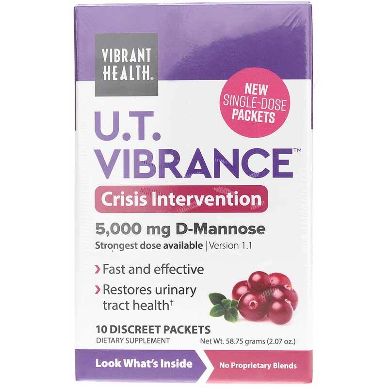 Vibrant Health U.T. Vibrance D-Mannose 10 Packets