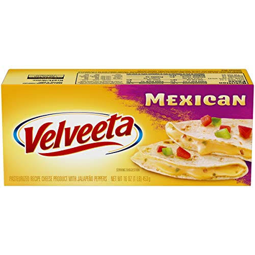 Kraft Velveeta Mexican Cheese Loaves - 16oz