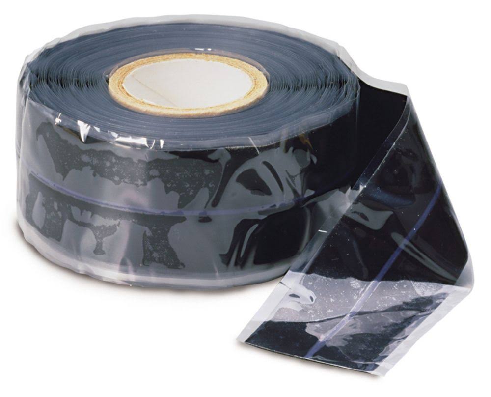 GB Electrical Self Sealing Silicone Tape - Black, 1"x10'