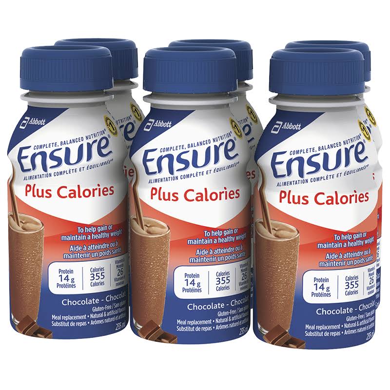 Ensure Plus Calories Meal Replacement - Chocolate, x6, 1410ml