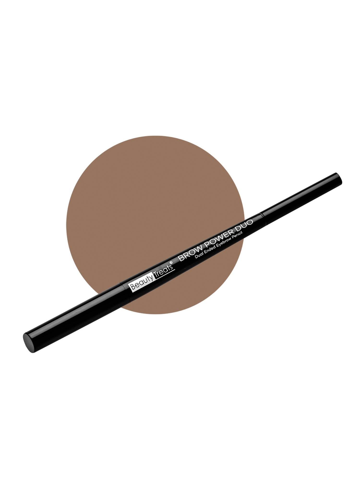 Beauty Treats Soft Brown Brow Power Duo Eyebrow Pencil One Size
