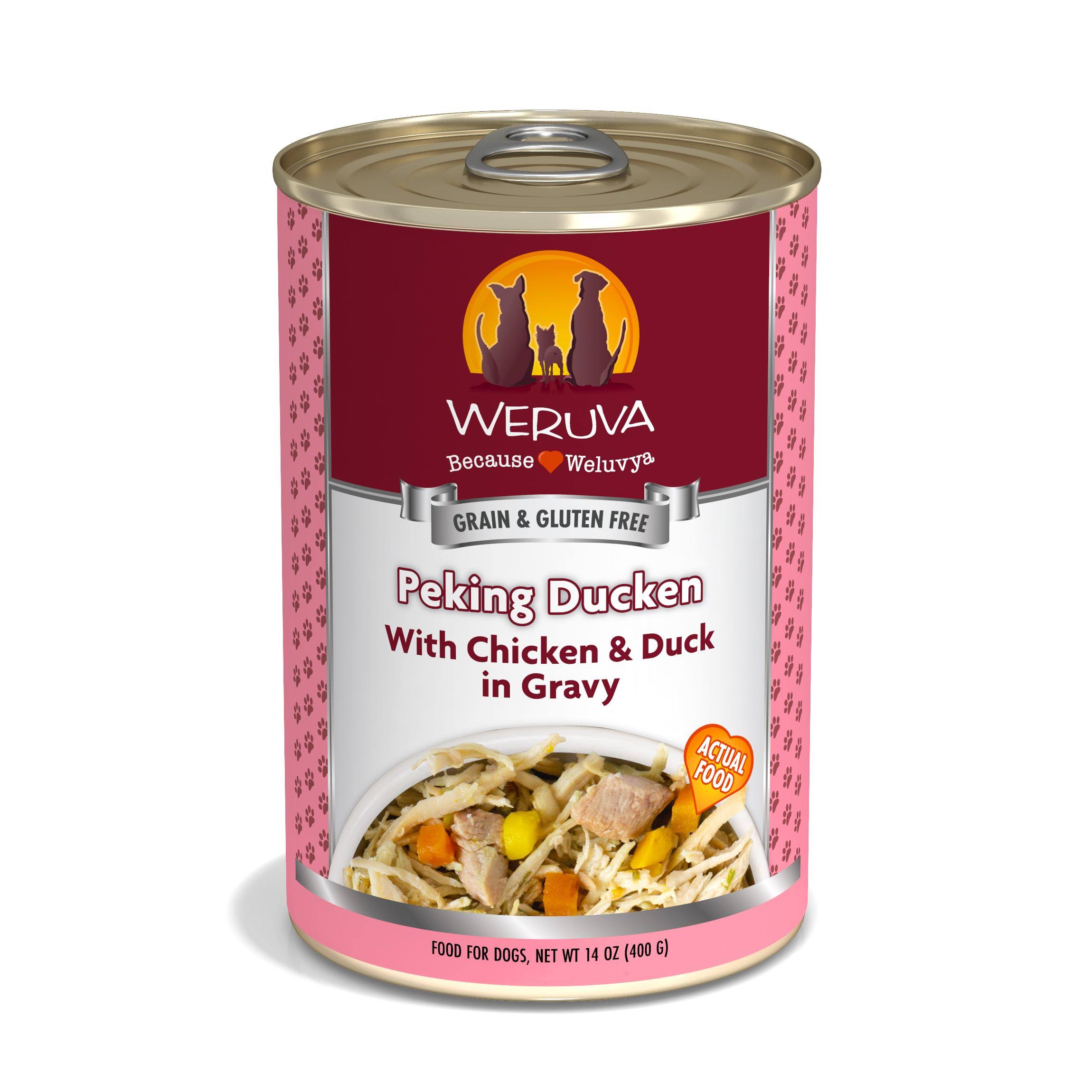 Weruva Grain Free Canned Dog Food - Peking Ducken, Adult, 14oz