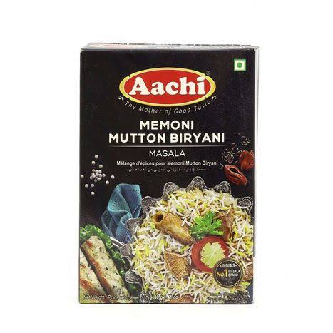 Aachi Memoni Mutton Biriyani Masala - 40 Grams - India Grocery and Spice - Delivered by Mercato