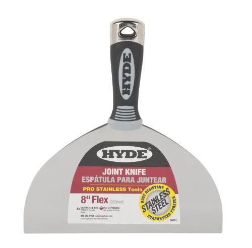 Hyde Tools Flexible Pro Joint Knife - Stainless, 8"