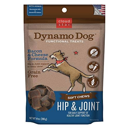 Cloud Star Dynamo Dog Hip And Joint Treats - Bacon and Cheese
