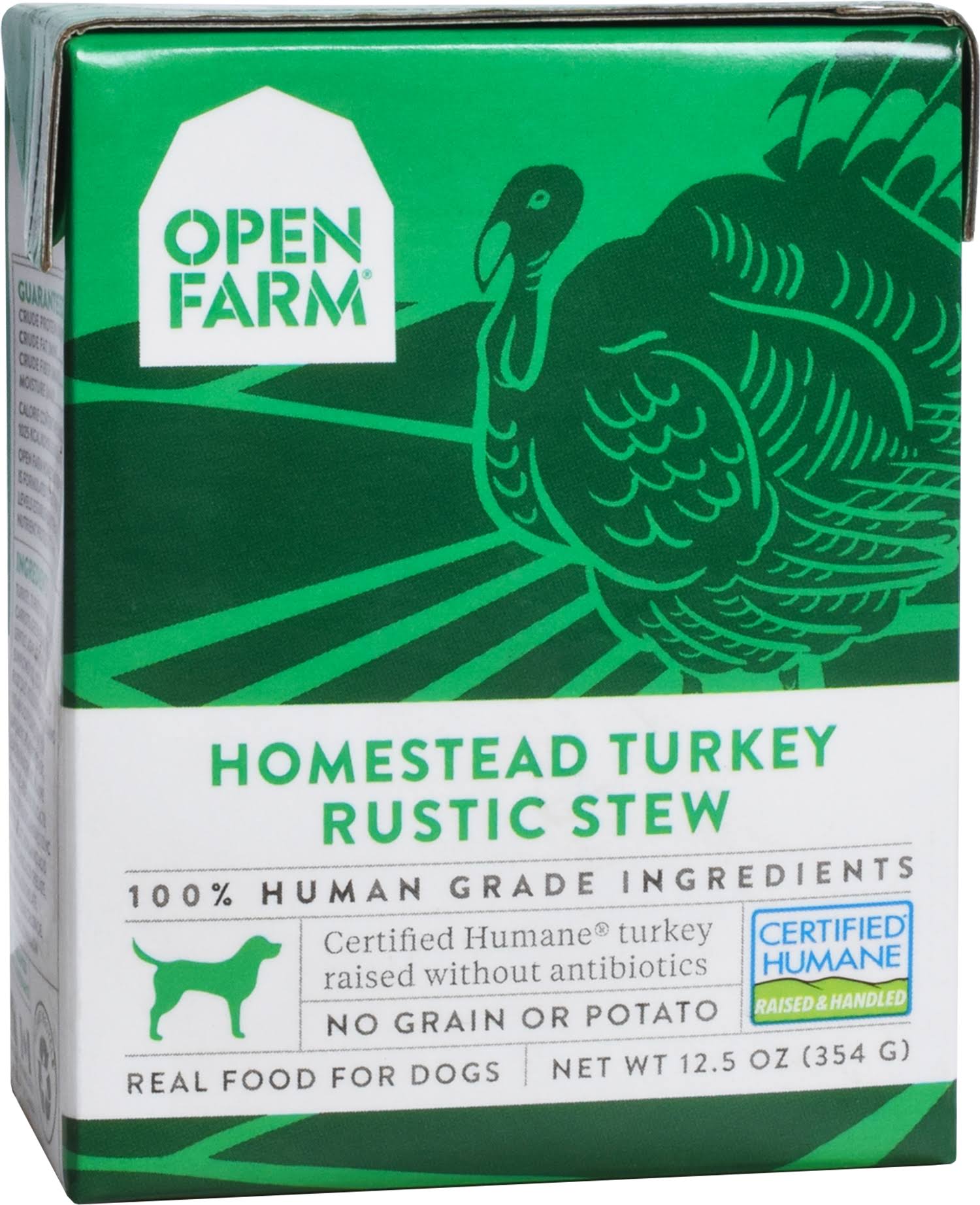 Open Farm Rustic Stew Homestead Turkey Dog Food, 12.5 oz