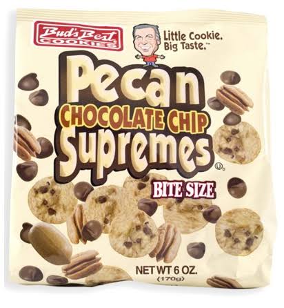 DDI 345882 Buds Best Pecan Chocolate Chip Cookies - 6oz