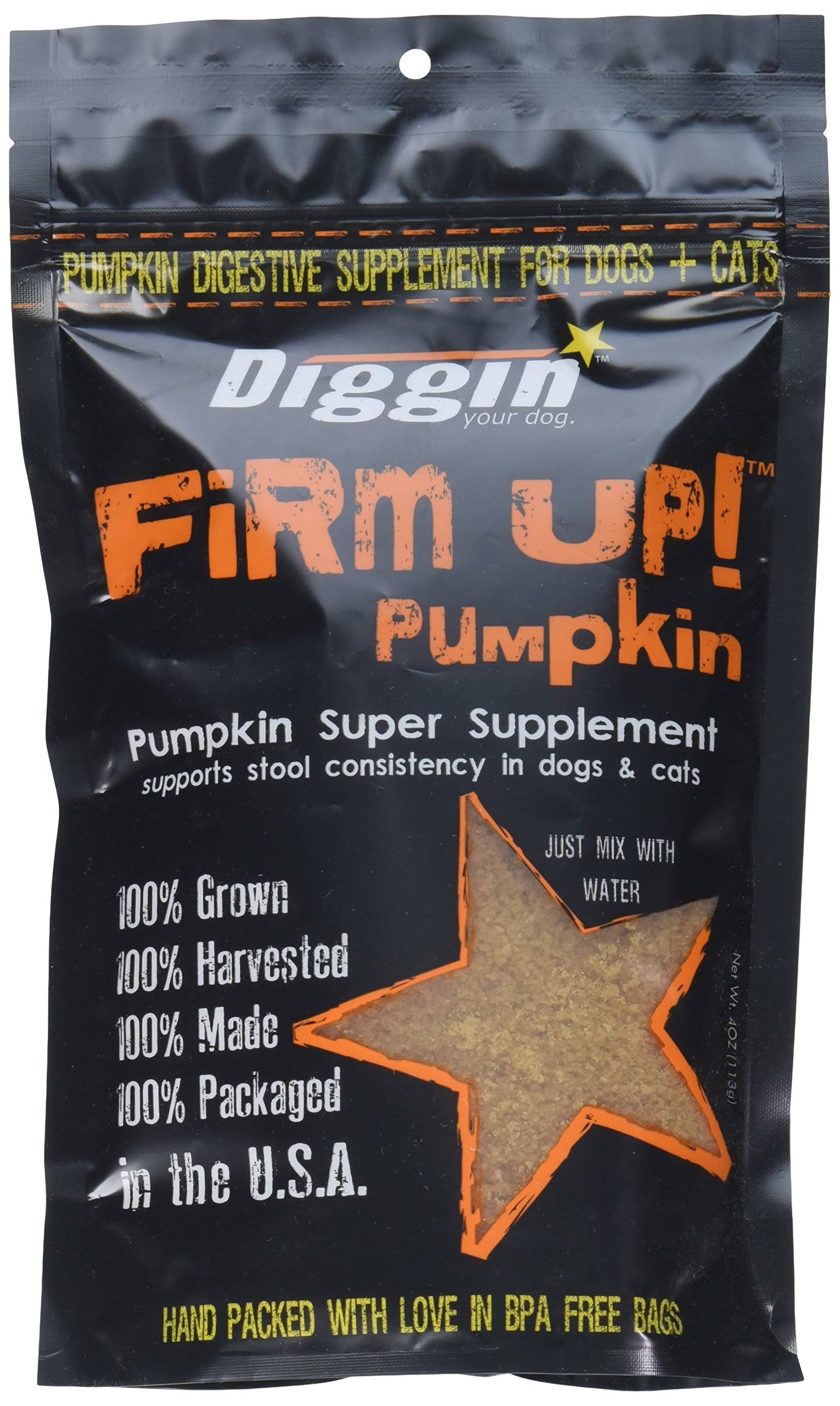 Diggin' Your Dog Firm up Pumpkin Super Supplement