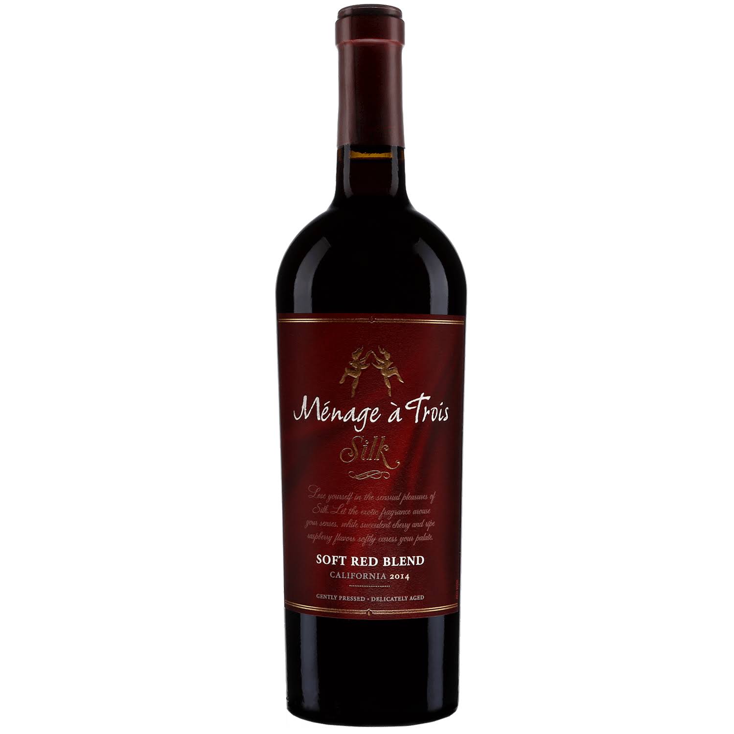 Menage a Trois Silk Soft Red Blend Wine - California