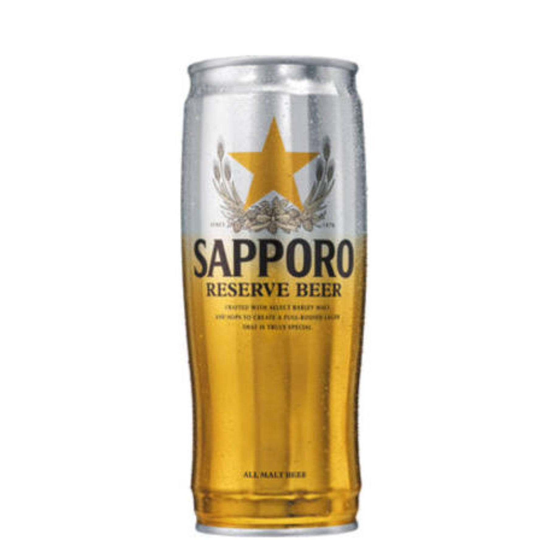 Sapporo Beer, All Malt, Reserve - 22 fl oz
