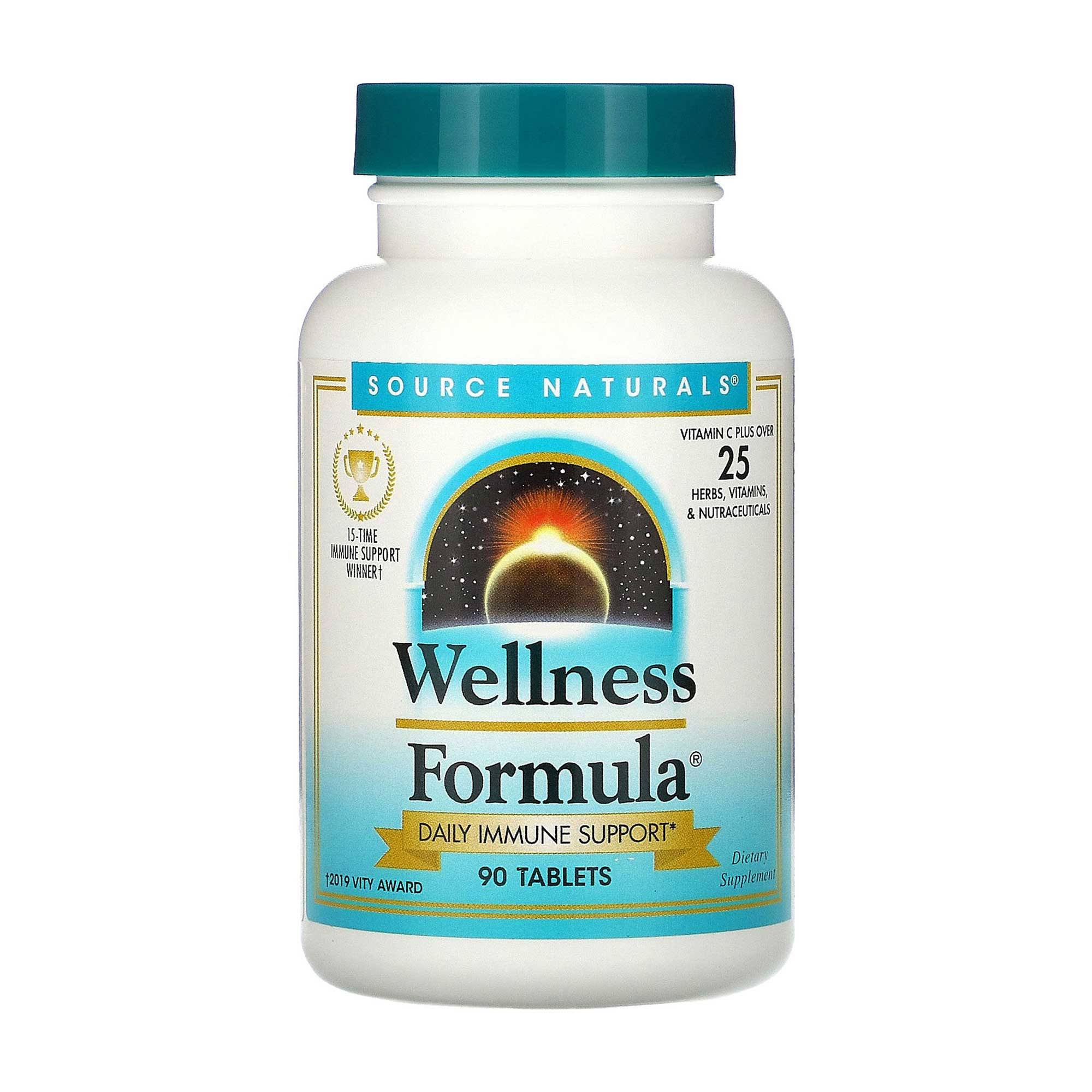 Source Naturals - Wellness Formula - 90 Tablets
