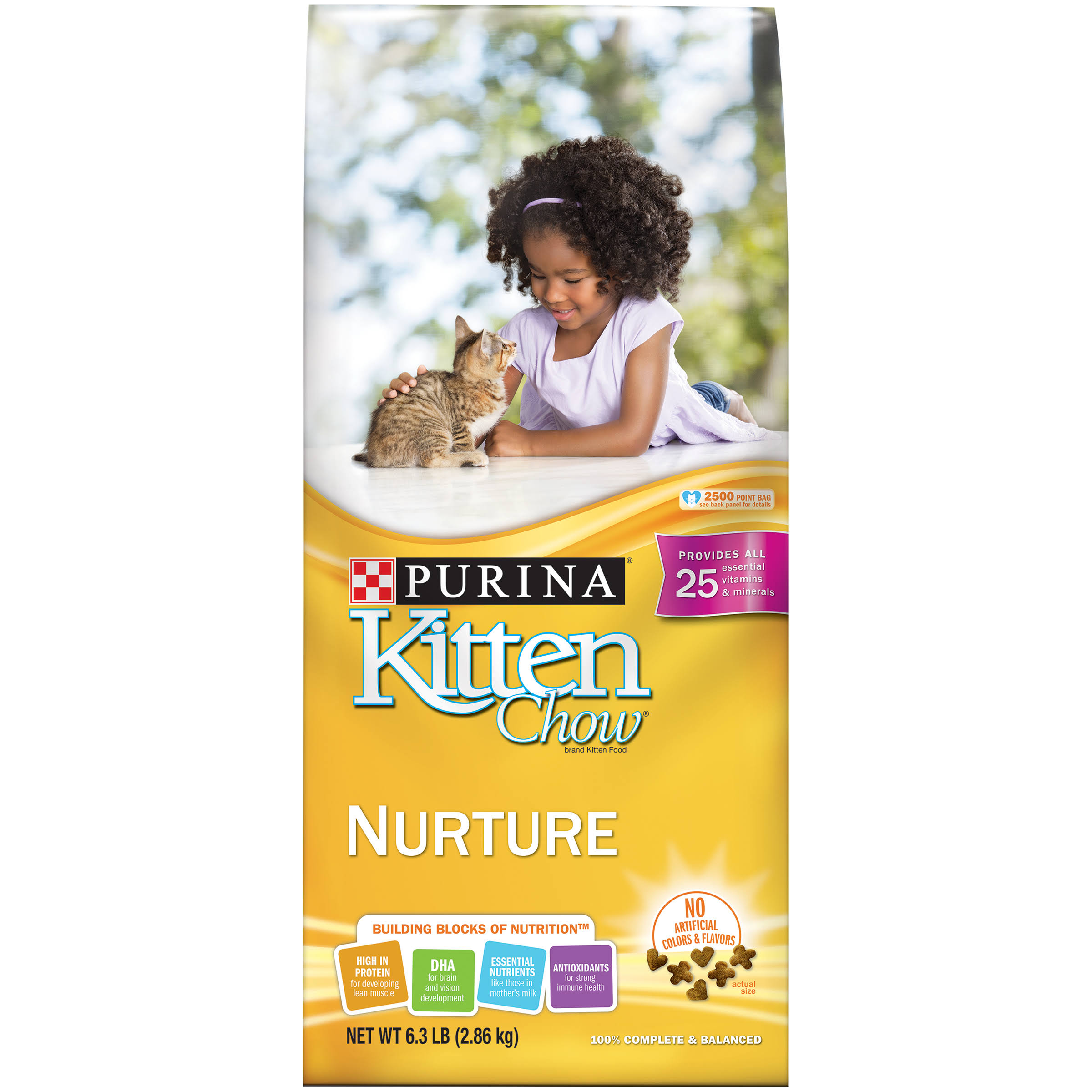 Purina Kitten Chow Nurture Cat Food - 6.3lb