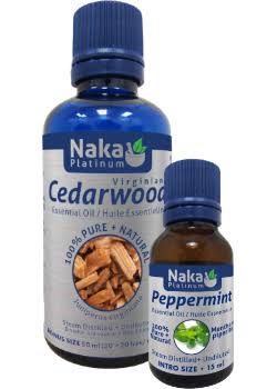 100% Pure Virginian Cedarwood Essential Oil – 50ml + Bonus Item - Naka