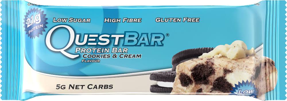 Quest Bar Protein Bar - Cookies and Cream Flavor, 2.12oz