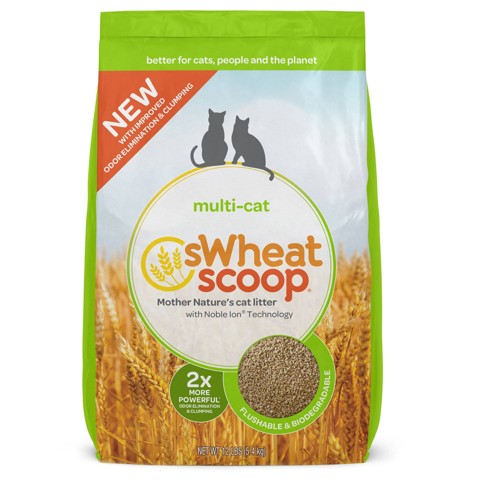 Swheat Scoop 12Lb Multi Cat - Litter