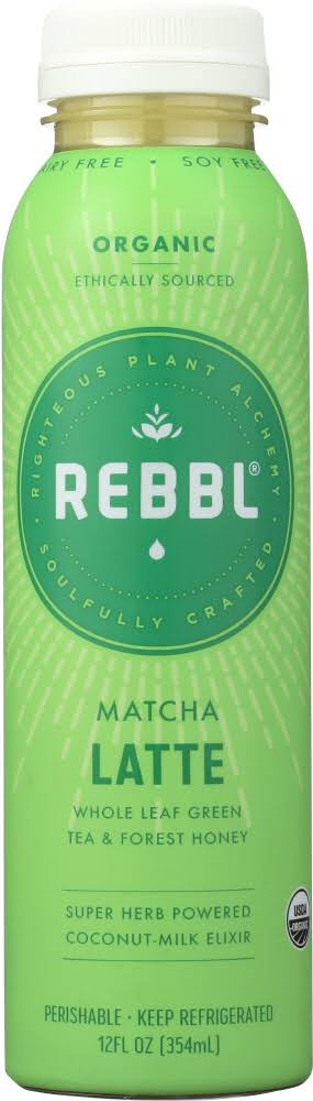 REBBL Matcha Latte - 12 Oz