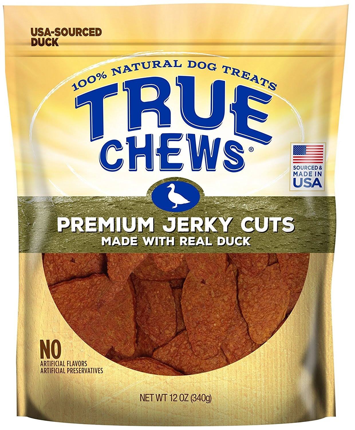 True Chews Premium Jerky Cuts Dog Treats - Duck 12oz