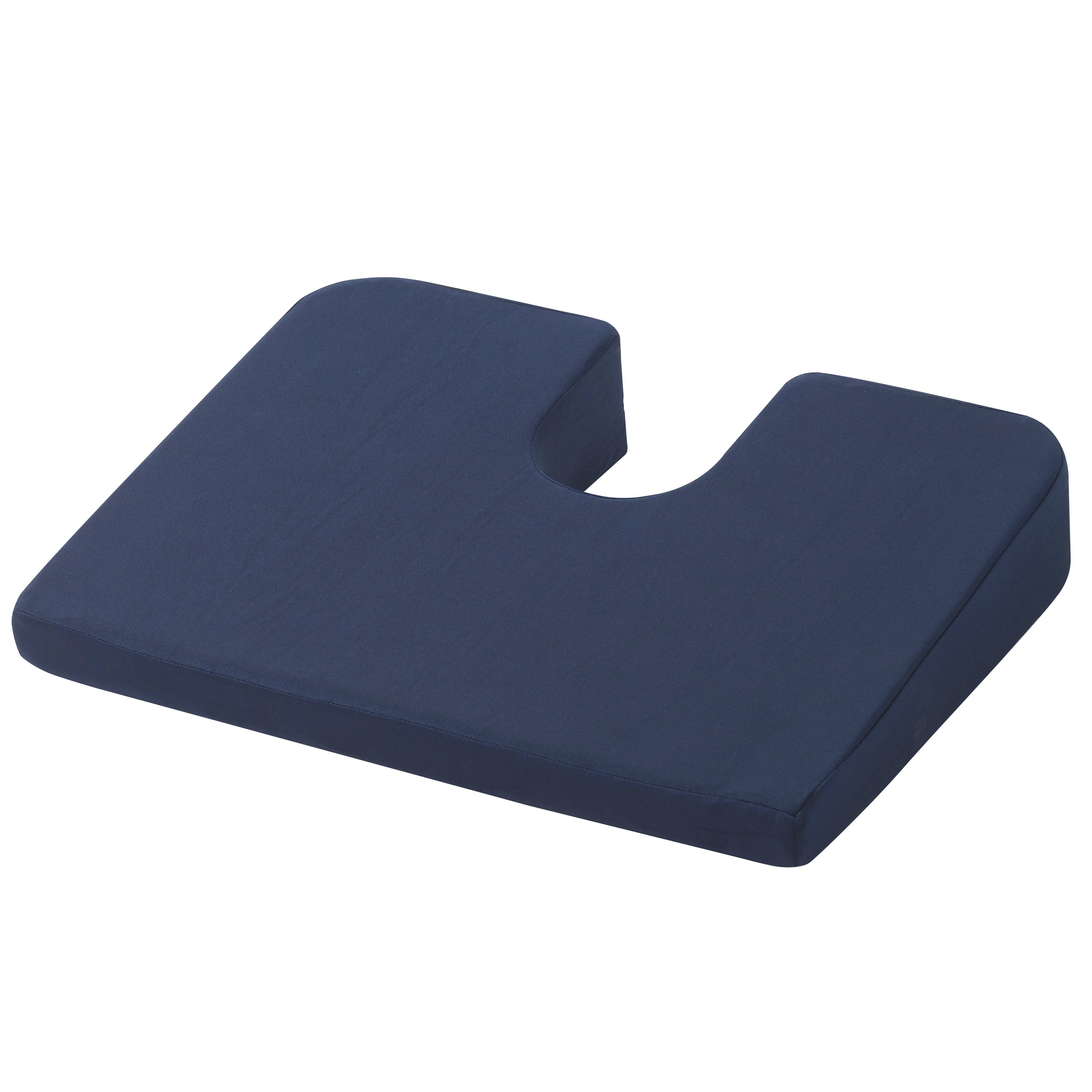Drive Medical Compressed Coccyx Cushion - Blue