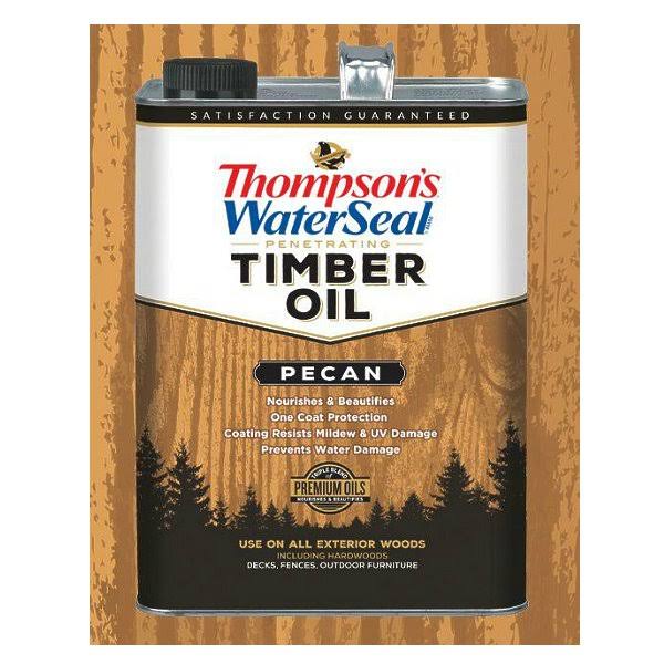 Thompson's WaterSeal TH.049811-16 Timber Oil - Pecan, 1gal