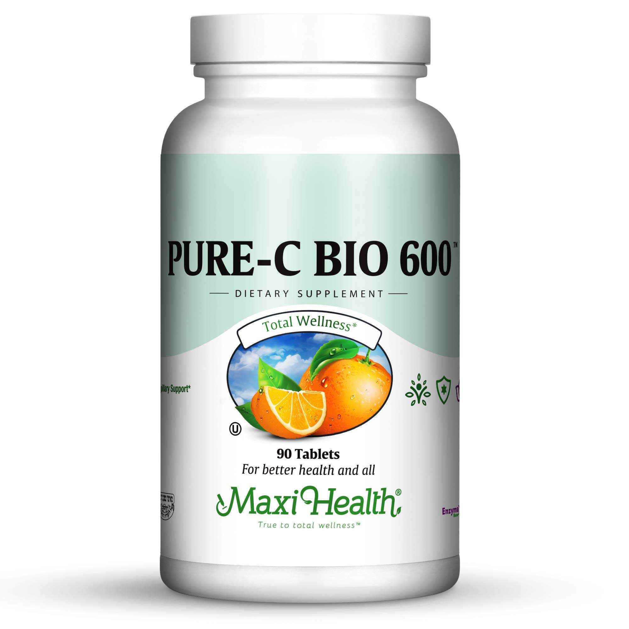 Maxi Health Pure-C-Bio 600 with Bioflavonoids
