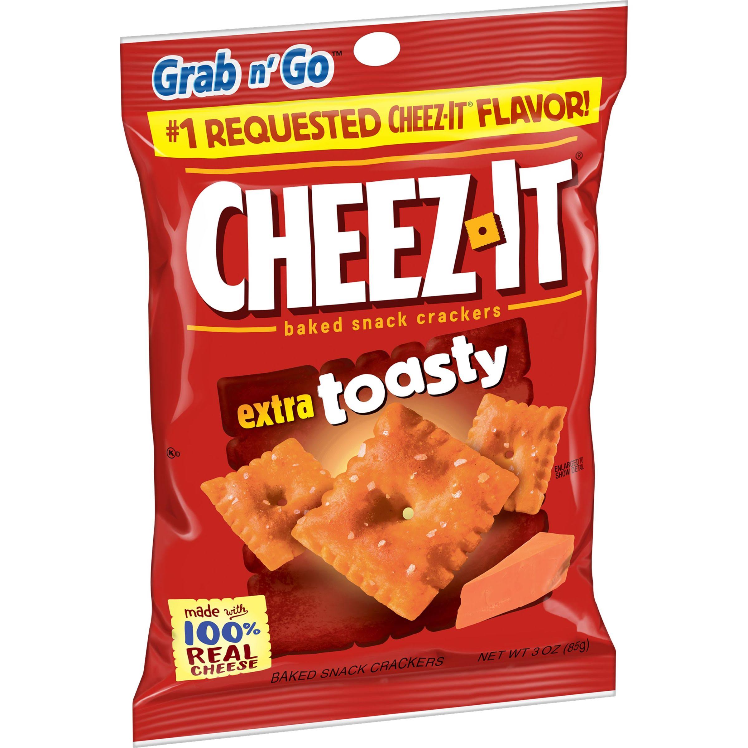 Cheez-It KEE11624 Extra Toasty Crackers, 3 oz.