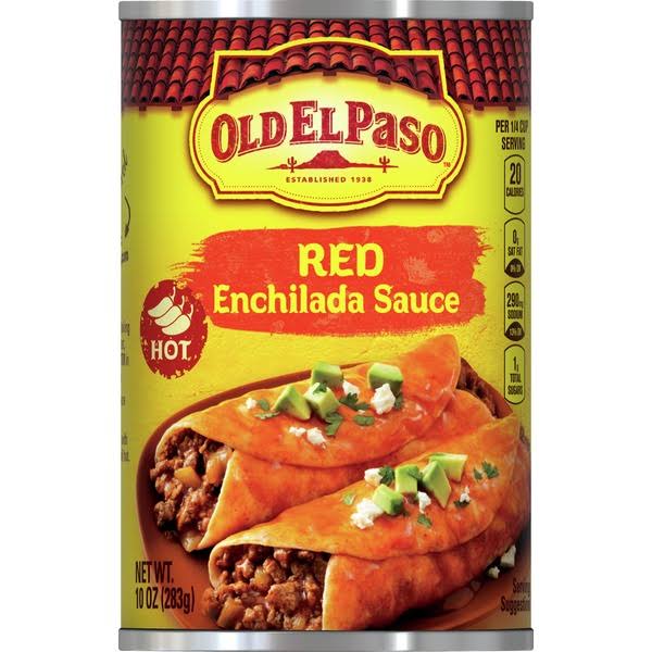 Old El Paso Hot Red Enchilada Sauce - 283g