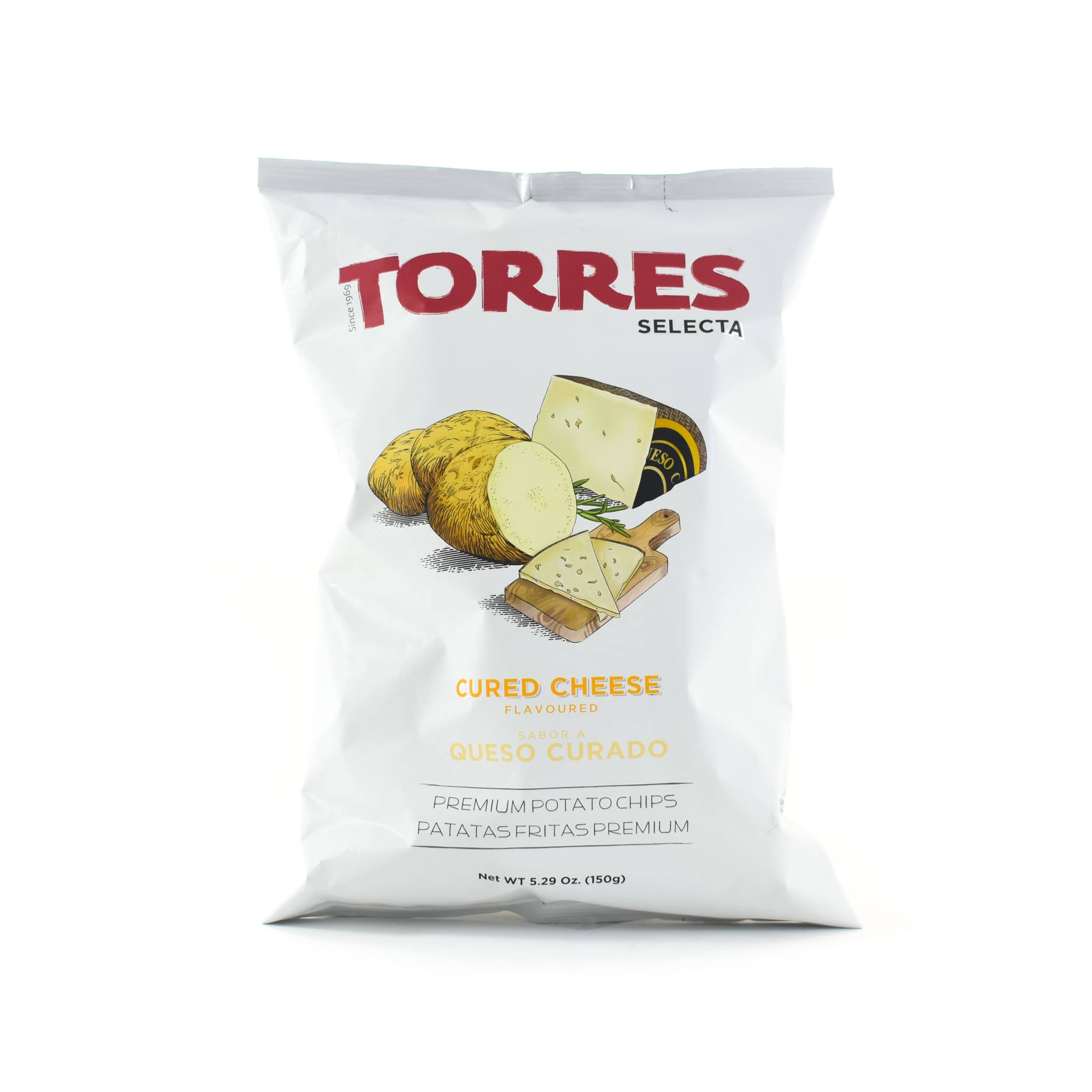 Torres - Cured Cheese Potato Crisps, 150g