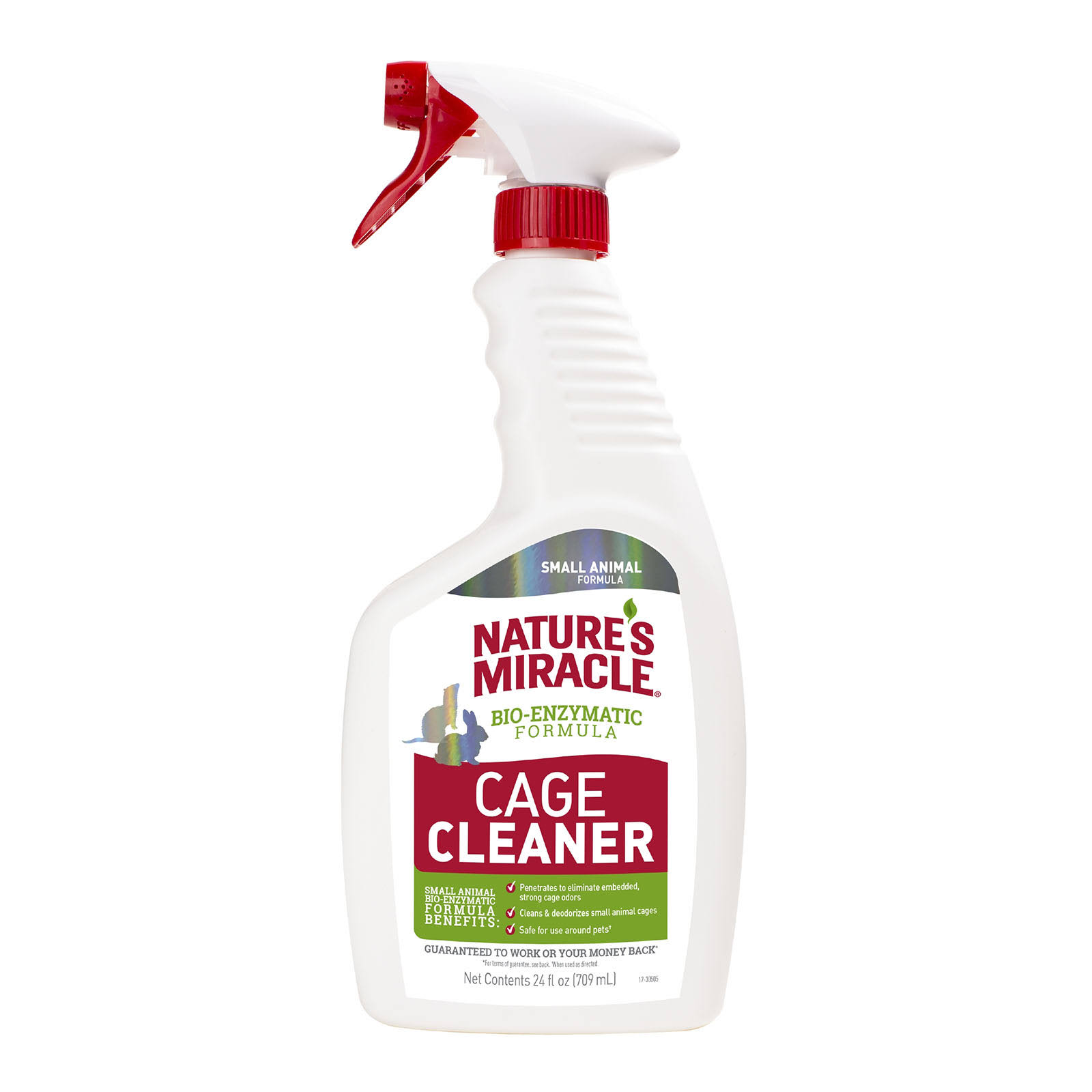Nature's Miracle Cage Cleaner Small Pet Spray 709ml