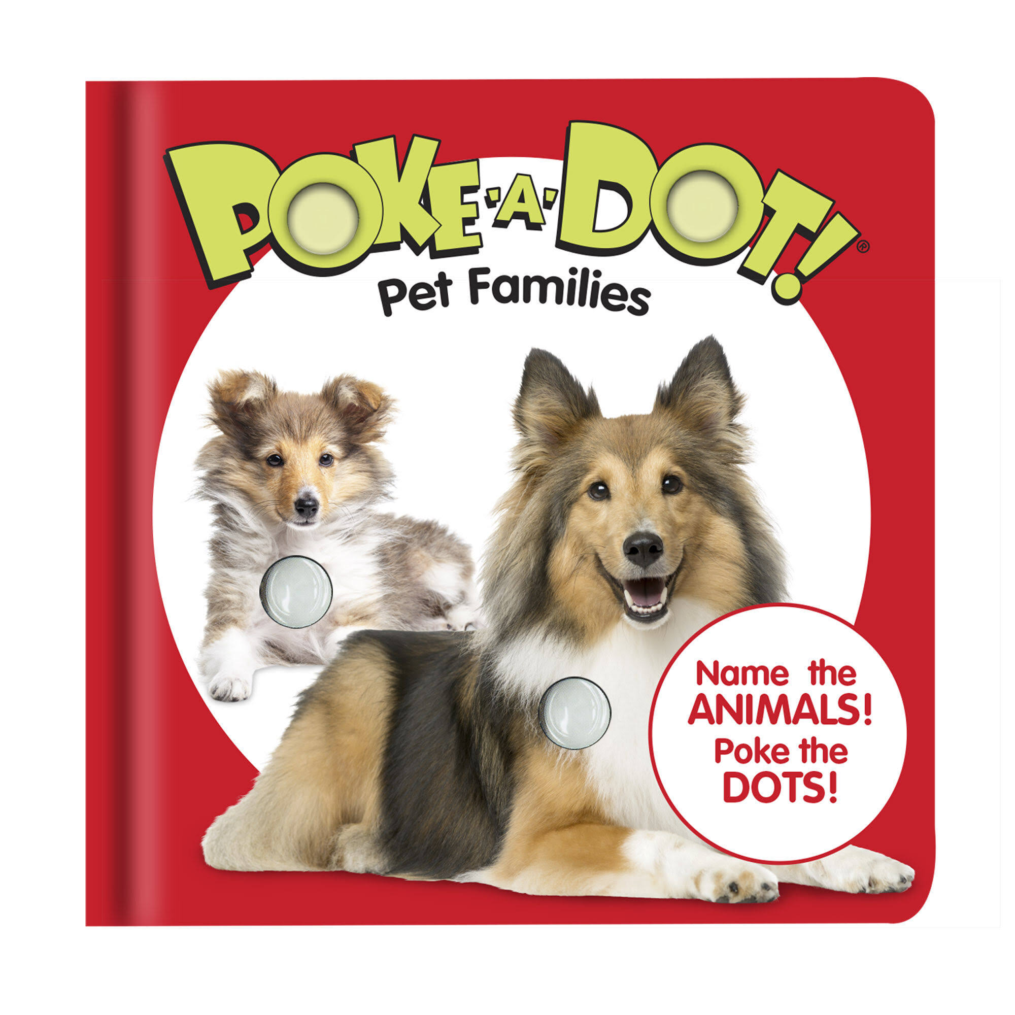 Melissa & Doug Children’s Book – Poke-a-dot: Pet Families